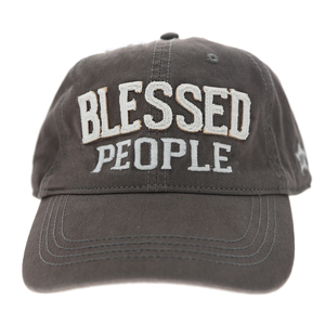 Blessed by We People - Dark Gray Adjustable Hat