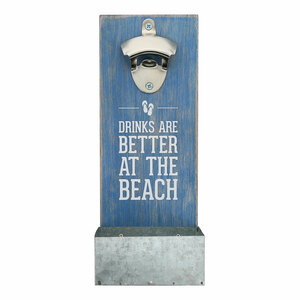 At the Beach by We People - 11.5" Wall Mount Bottle Opener