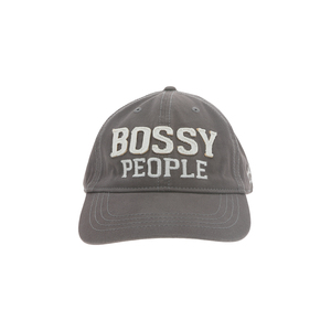 Bossy People by We People - Dark Gray Adjustable Hat