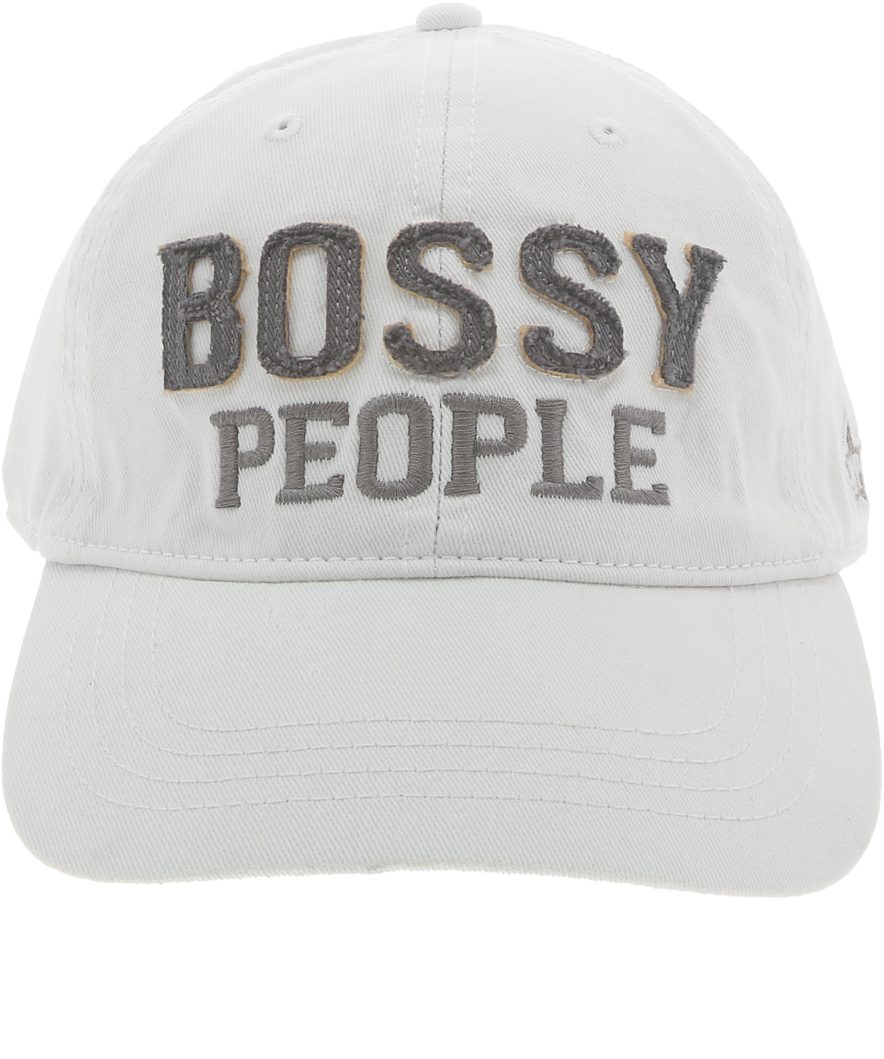 Bossy People by We People - Bossy People - White Adjustable Hat