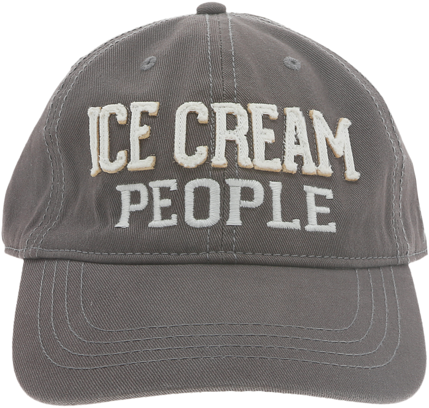 Ice Cream People by We People - Ice Cream People - Dark Gray Adjustable Hat