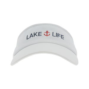 Lake Life by We People - White Dri-Fit Visor