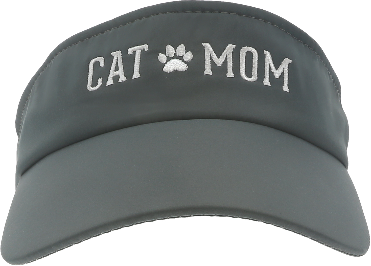Cat Mom by We People - Cat Mom - Dark Gray Dri-Fit Visor