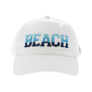 Beach by We People - White Adjustable Hat