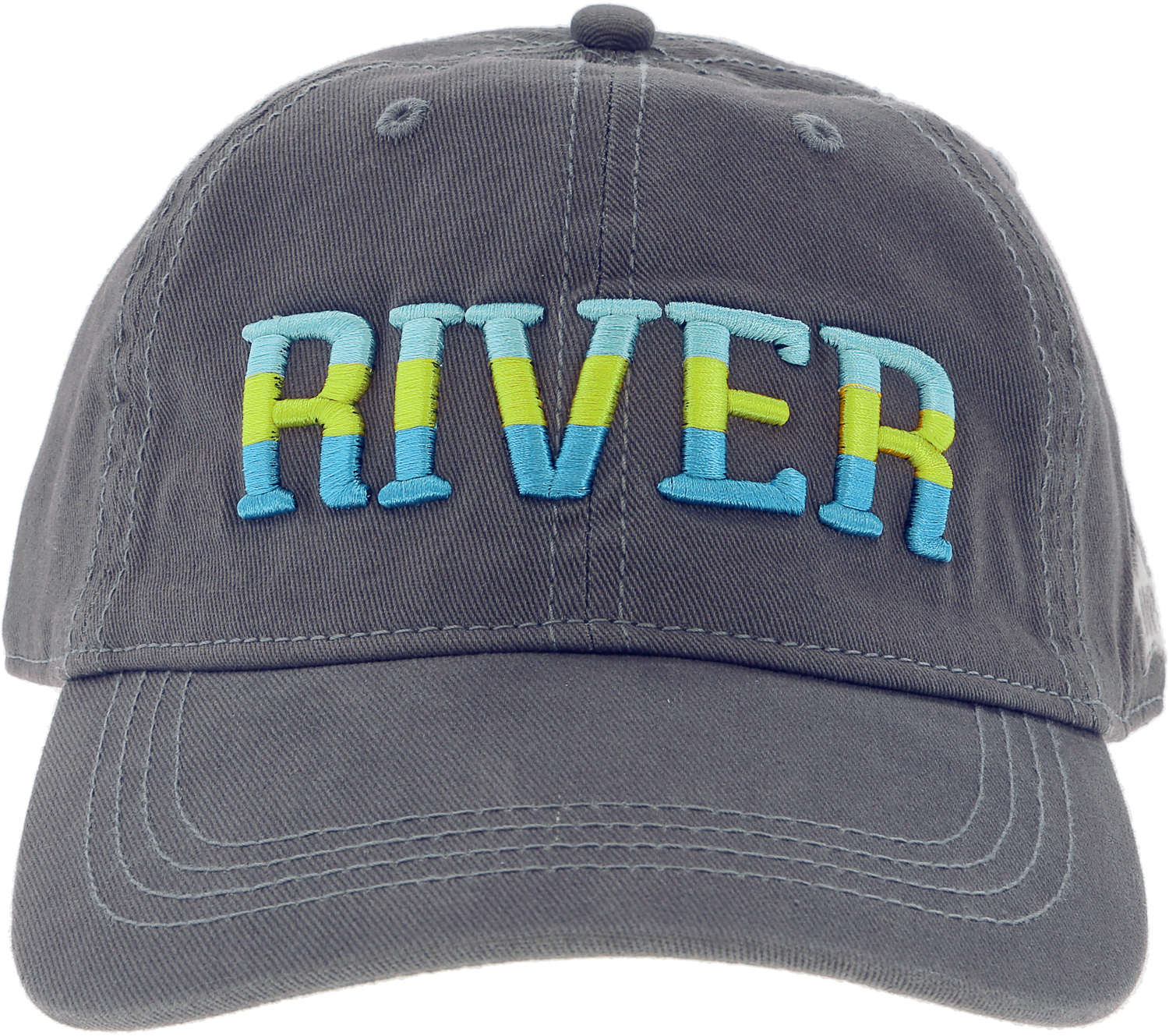 River by We People - River - Dark Gray Adjustable Hat