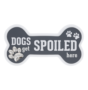 Dogs by We Pets - 4" MDF Self-Standing Plaque