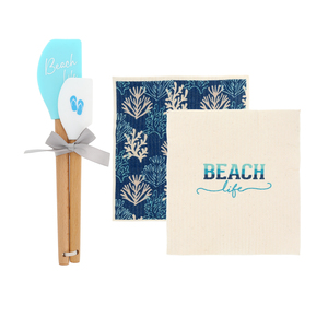 Beach Life by We People - Spatula and Reusable Dish Cloth Set
(2 of Each)