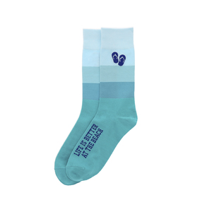 At The Beach by We People - M/L Unisex Crew Sock