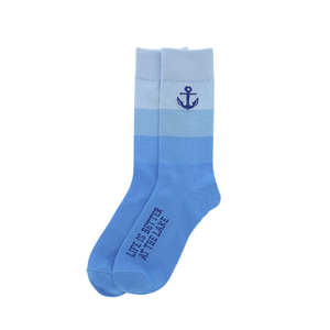 At The Lake by We People - M/L Unisex Crew Sock