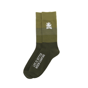 Camping by We People - M/L Unisex Crew Sock