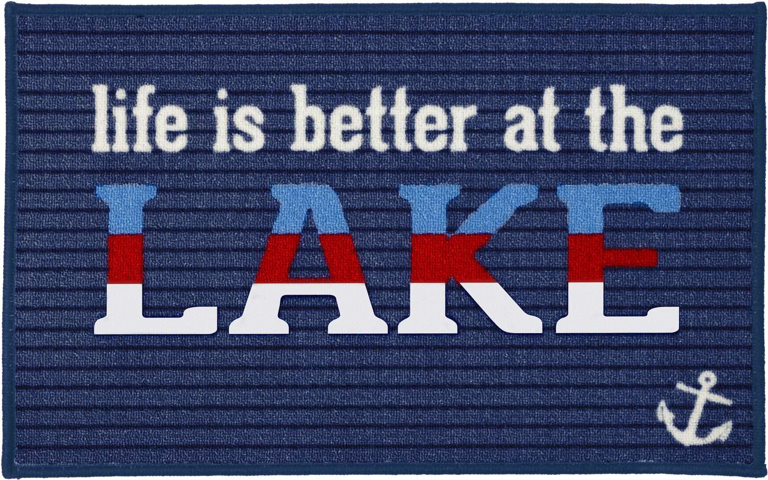 At The Lake by We People - At The Lake - 27.5" x 17.75" Floor Mat