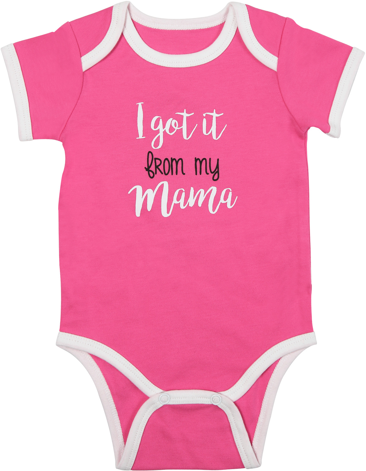 From My Mama by Sidewalk Talk - From My Mama - 6-12 Months
Pink Bodysuit