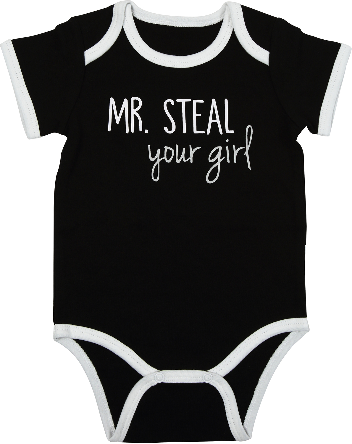 Mr. Steal by Sidewalk Talk - Mr. Steal - 6-12 Months
Black Bodysuit