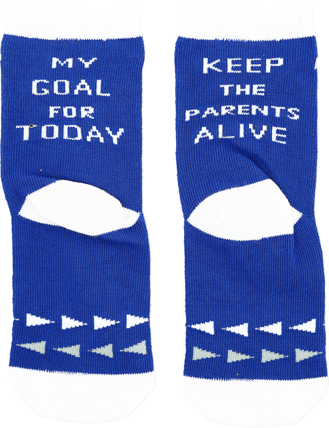 Goal For Today by Sidewalk Talk - Goal For Today - 2T-4T Crew Socks