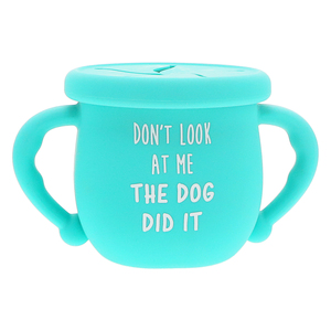 The Dog by Sidewalk Talk - 3.5" Silicone Snack Bowl with Lid