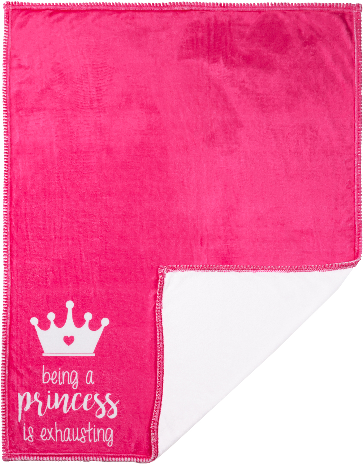 Princess by Sidewalk Talk - Princess - 40" x 50" Royal Plush Toddler Blanket