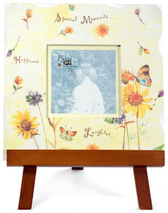 Special Moments by Fields of Joy - 12"x12" Yellow Frame w/E