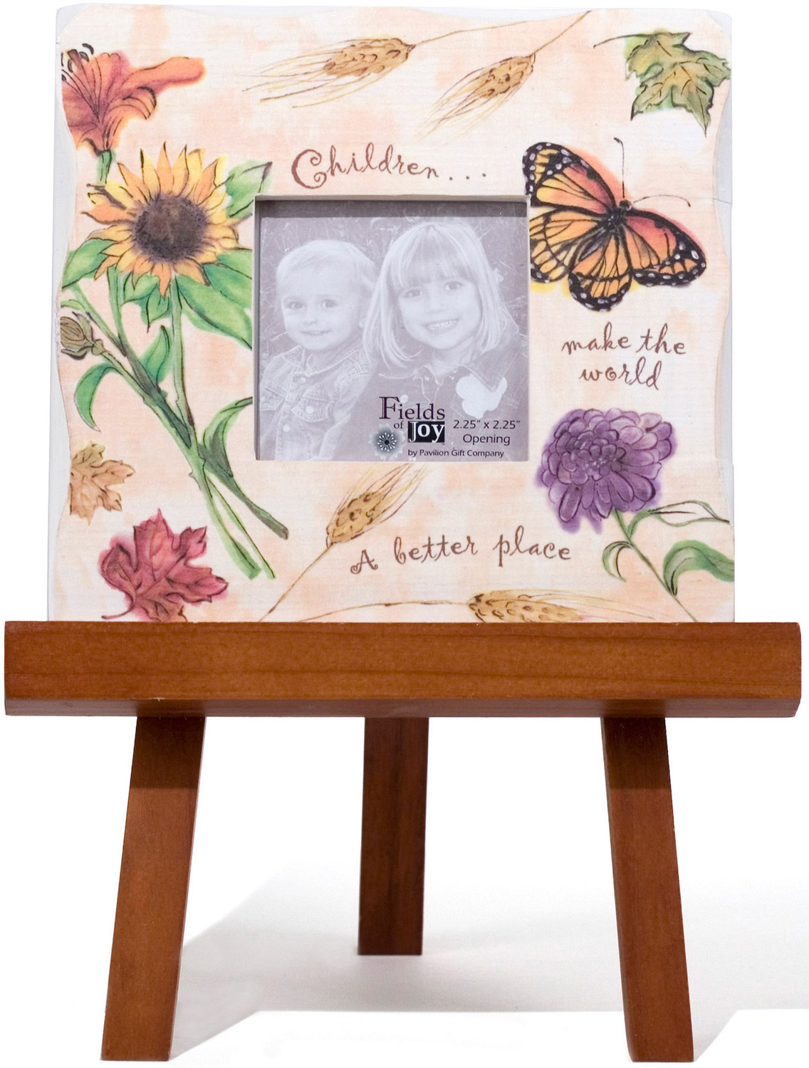 Children by Fields of Joy - Children - 5.5" x 5.5" Mini Frame with Easel