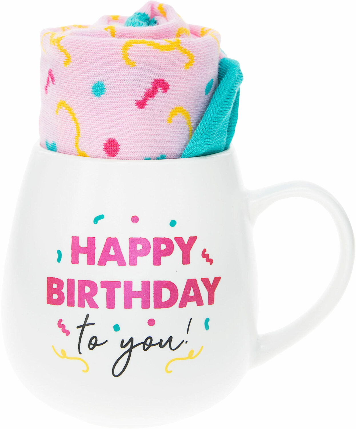 Birthday by Warm & Toe-sty - Birthday - 15.5 oz Mug and Sock Set