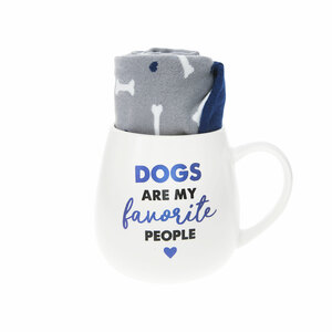 Dog by Warm & Toe-sty - 15.5 oz Mug and Sock Set