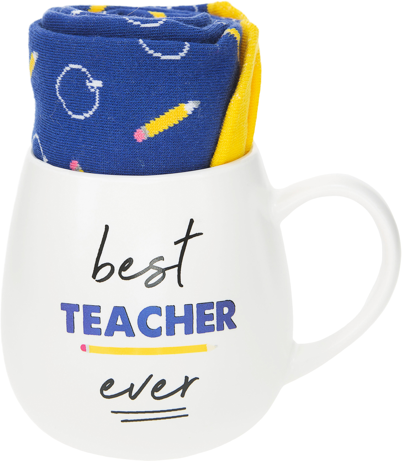 Teacher by Warm & Toe-sty - Teacher - 15.5 oz Mug and Sock Set