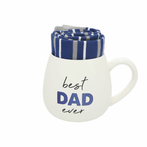 Best Dad Ever by Warm & Toe-sty - 15.5 oz Mug and Sock Set