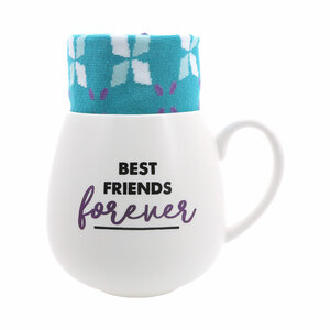Best Friends by Warm & Toe-sty - 15.5 oz Mug and Sock Set