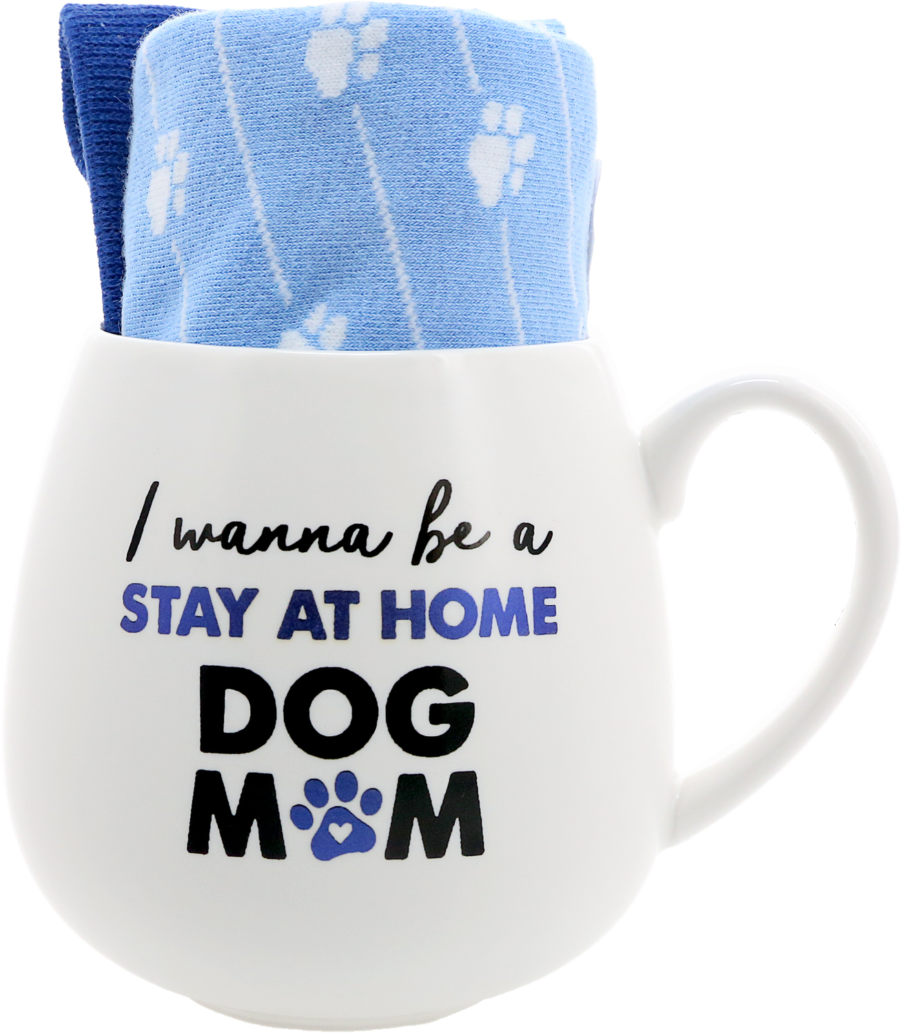 Dog Mom by Warm & Toe-sty - Dog Mom - 15.5 oz Mug and Sock Set