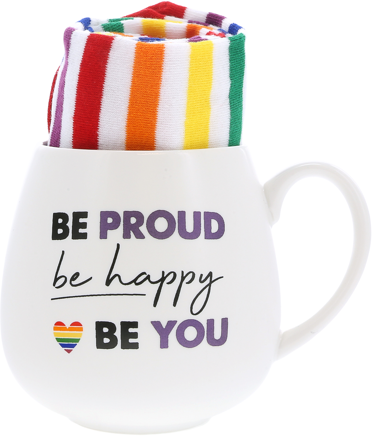 Be You by Warm & Toe-sty - Be You - 15.5 oz Mug and Sock Set