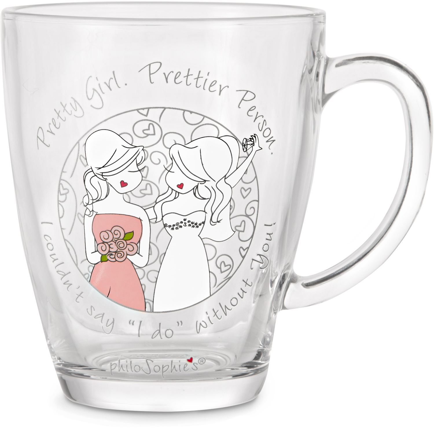 Pretty Girl by philoSophies - Pretty Girl - 12.5oz Glass Cup