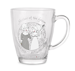 Mother of the Groom by philoSophies - 12.5oz Glass Cup