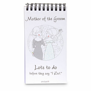 Mother of the Groom by philoSophies - 80 Page Notepad with Easel