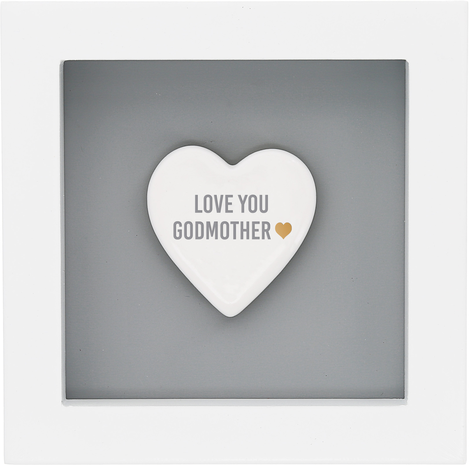 Love You Godmother by Said with Love - Love You Godmother - 4.75" Plaque