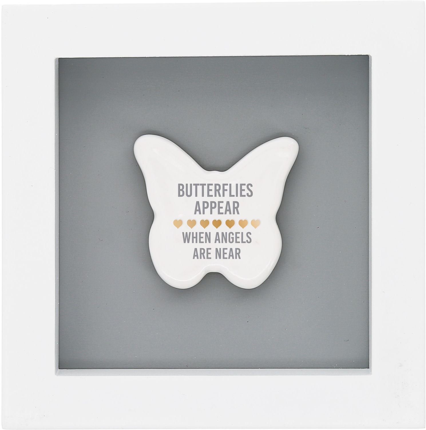 Butterflies Appear by Said with Love - Butterflies Appear - 4.75" Plaque