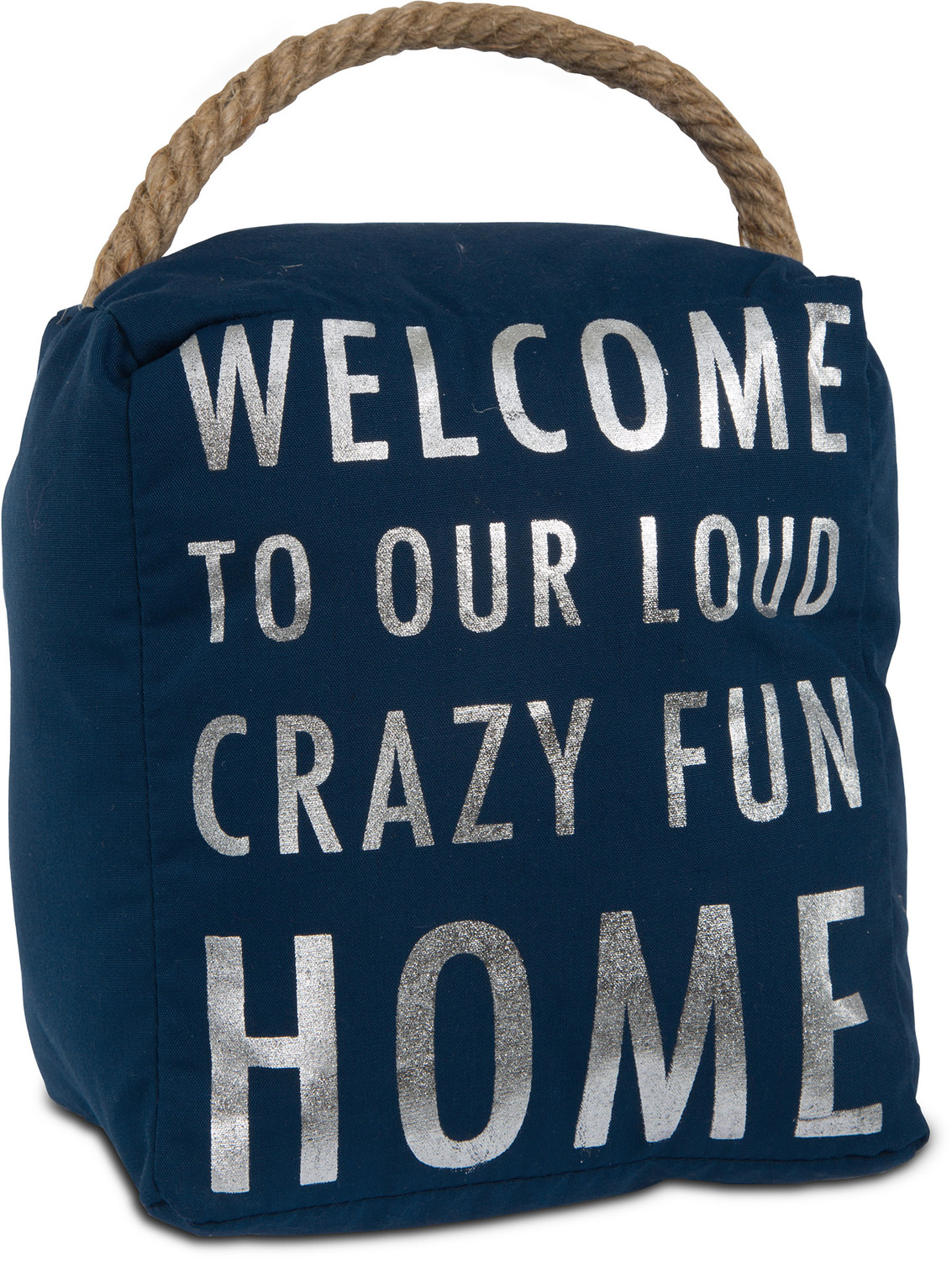 Crazy Fun Home by Open Door Decor - Crazy Fun Home - 5" x 6" Door Stopper