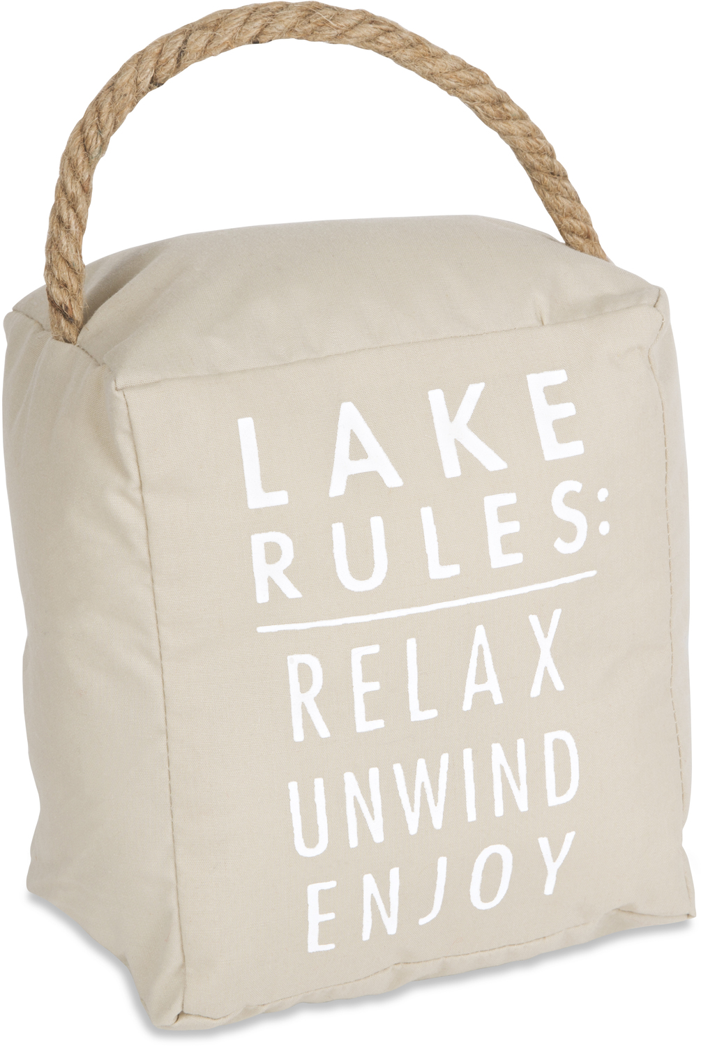 Lake Rules by Open Door Decor - Lake Rules - 5" x 6" Door Stopper
