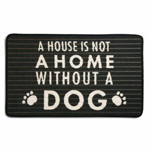 Dog by Open Door Decor - 27.5" x 17.75"   Floor Mat