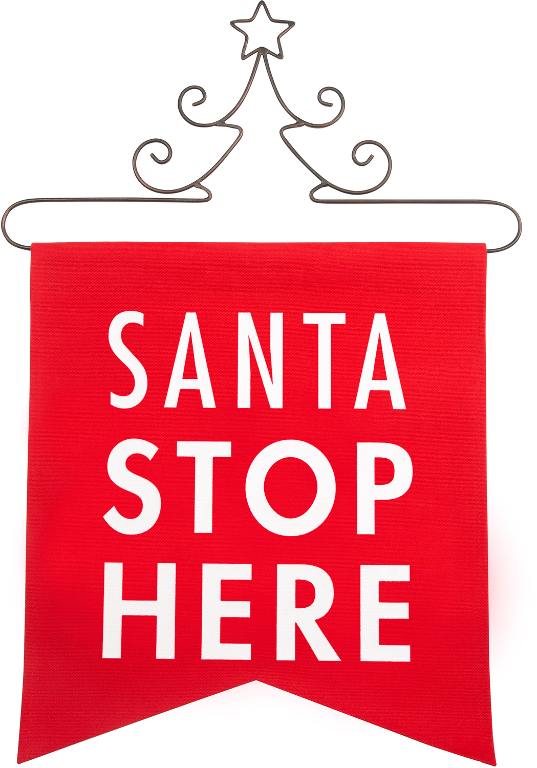 Santa by Open Door Decor - Santa - 14" x 16" Banner