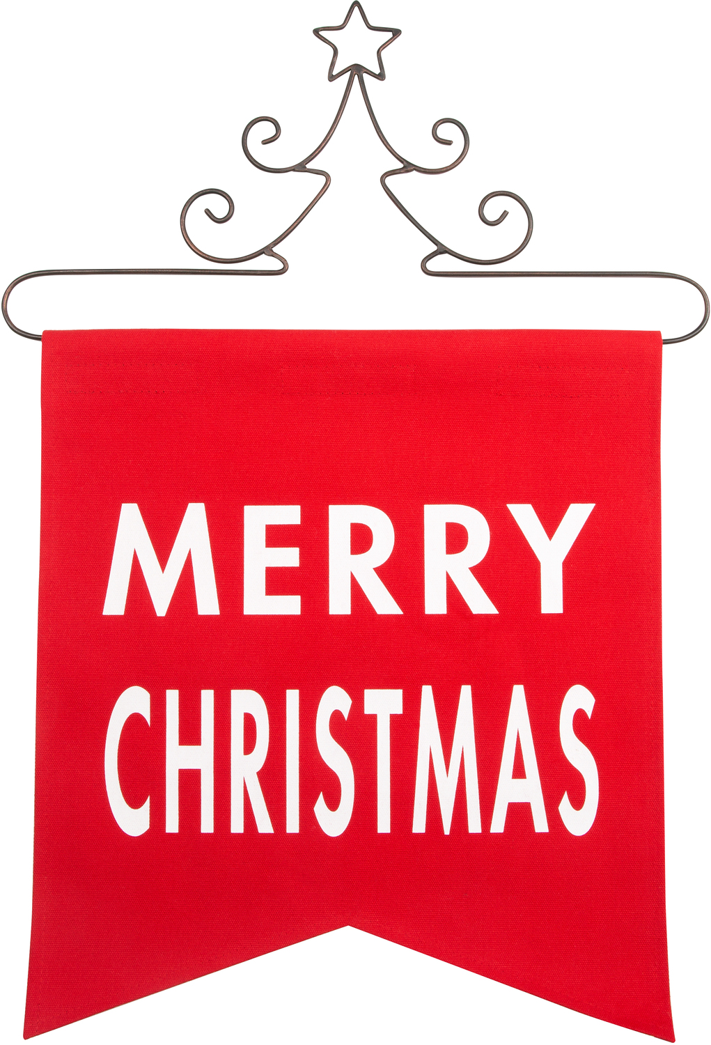 Merry Christmas by Open Door Decor - Merry Christmas - 14" x 16" Banner