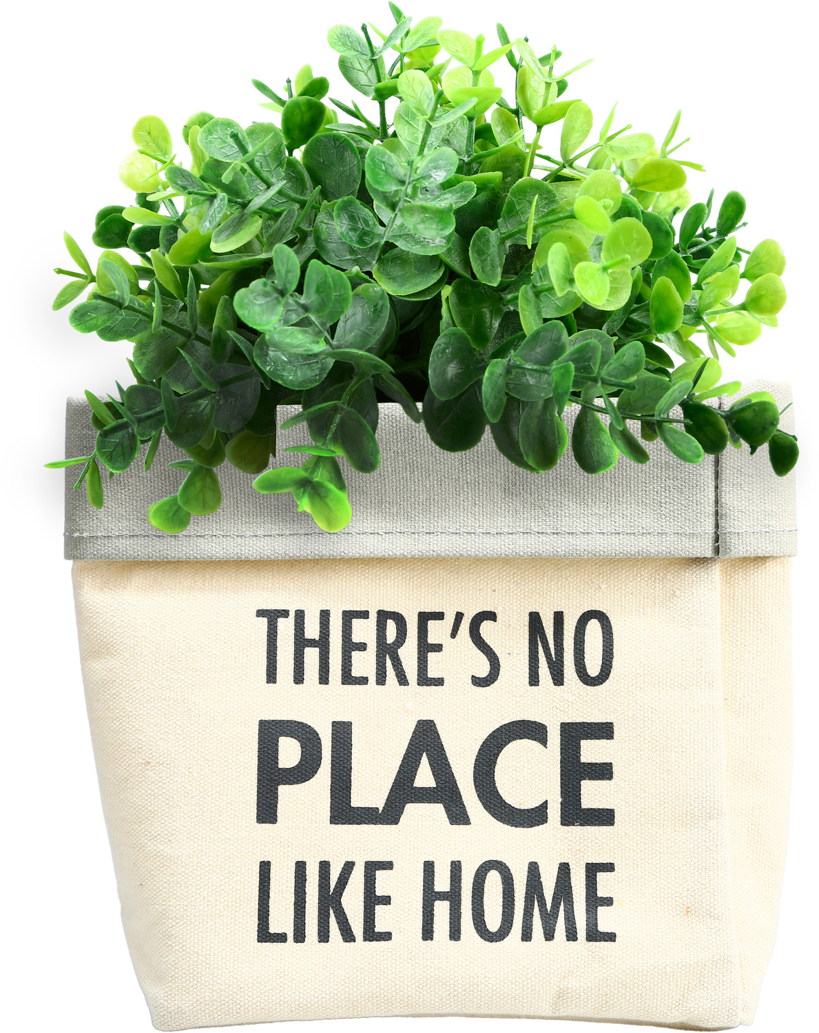 Place Like Home by Open Door Decor - Place Like Home - Canvas Planter Cover
(Holds a 6" Pot)