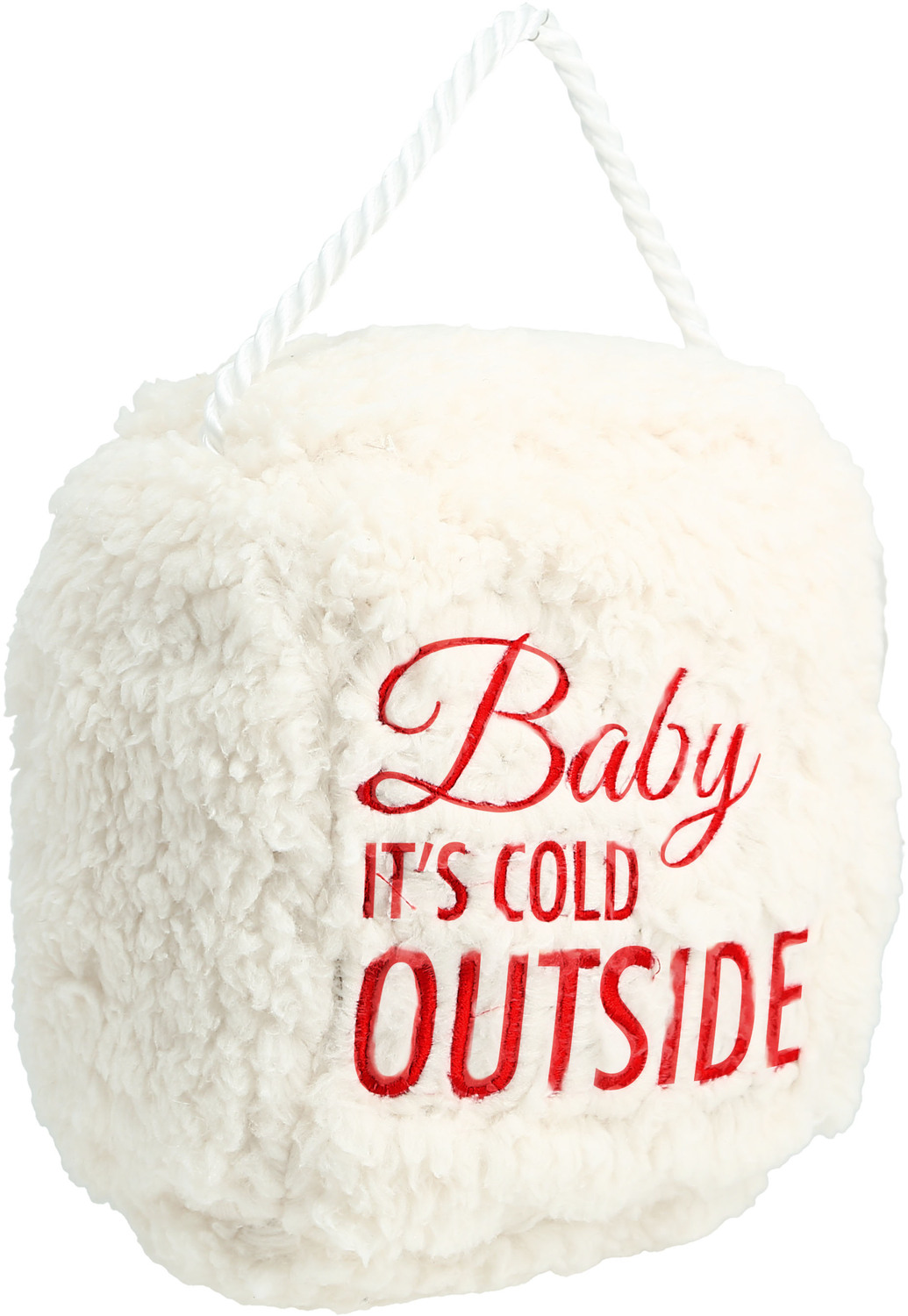 Cold Outside by Open Door Decor - Cold Outside - 5" x 6" Door Stopper