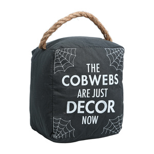 Cobwebs by Open Door Decor - 5" x 6" Door Stopper
