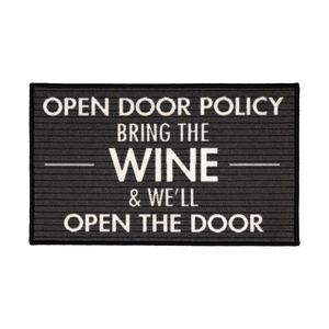 Wine by Open Door Decor - 27.5" x 17.75" Floor Mat
