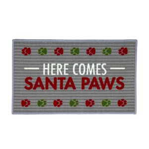 Santa Paws by Open Door Decor - 27.5" x 17.75" Floor Mat