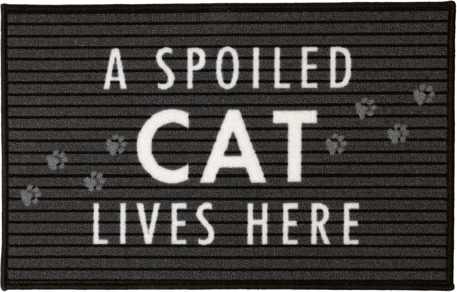 Spoiled Cat by Open Door Decor - Spoiled Cat - 27.5" x 17.75" Floor Mat