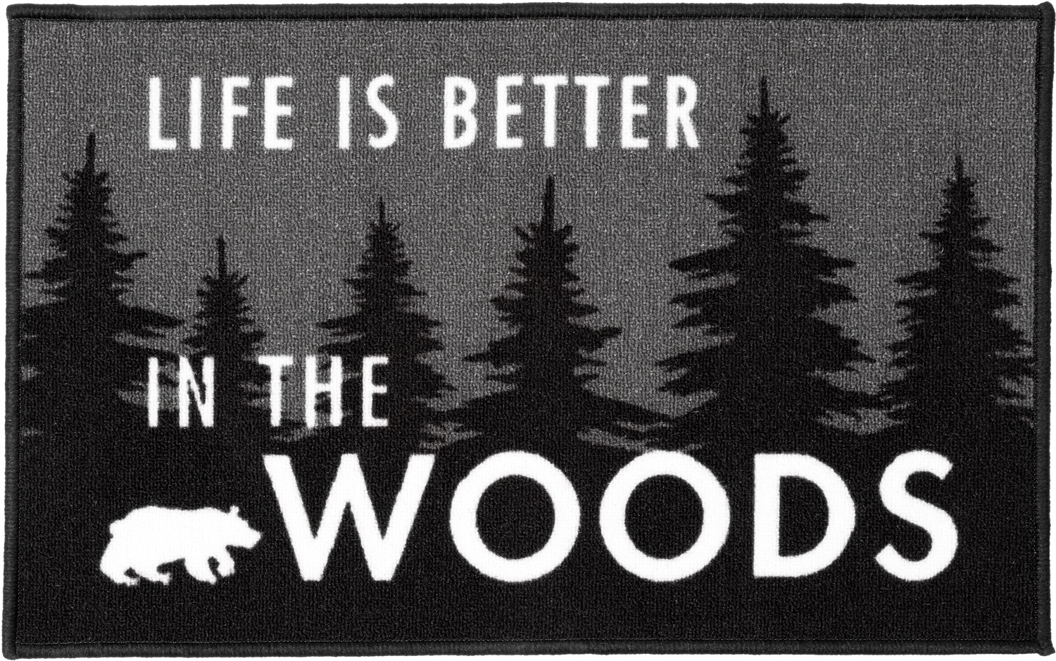 Woods by Open Door Decor - Woods - 27.5" x 17.75" Floor Mat