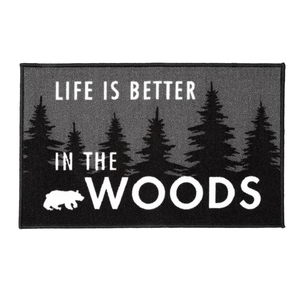 Woods by Open Door Decor - 27.5" x 17.75" Floor Mat