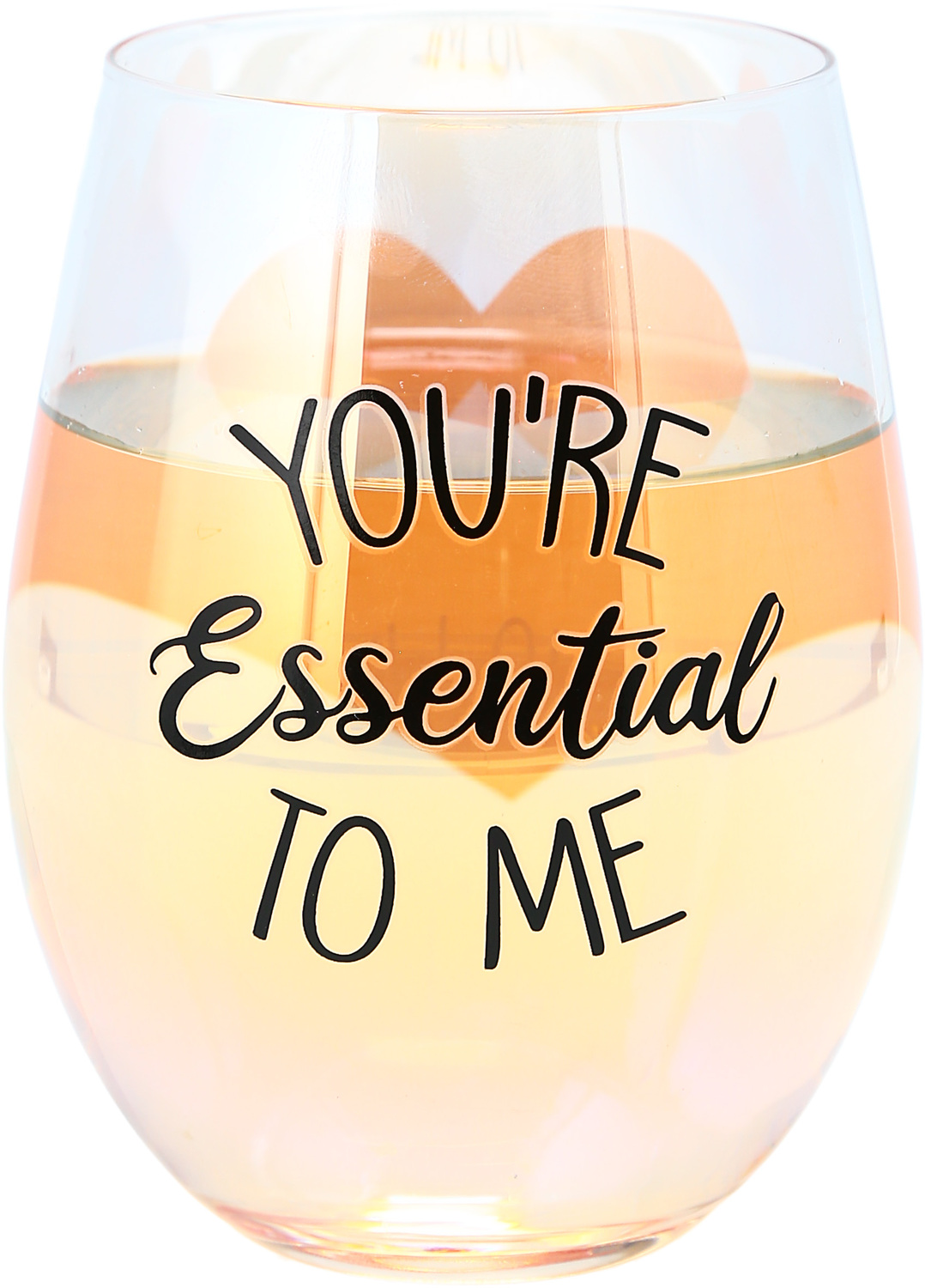 You're Essential  by Essentially Yours - You're Essential  - 18 oz Stemless Wine Glass