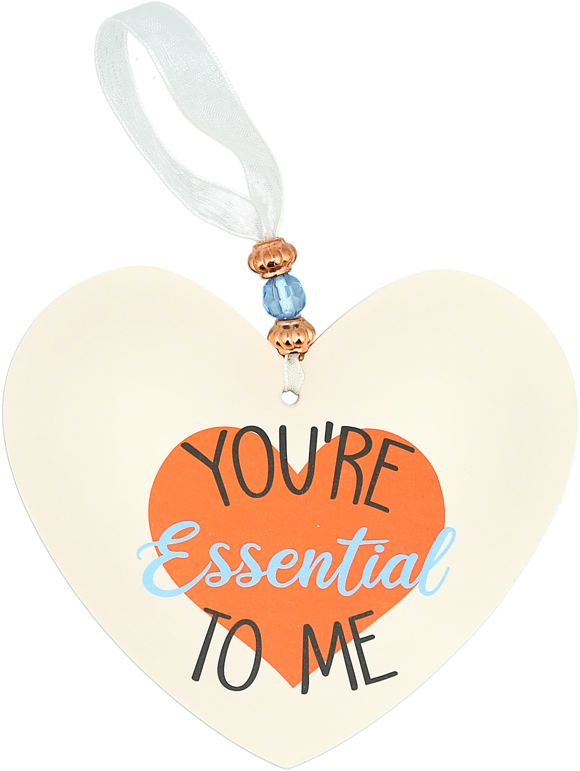 You're Essential  by Essentially Yours - You're Essential  - 3.5" Heart-Shaped Ornament