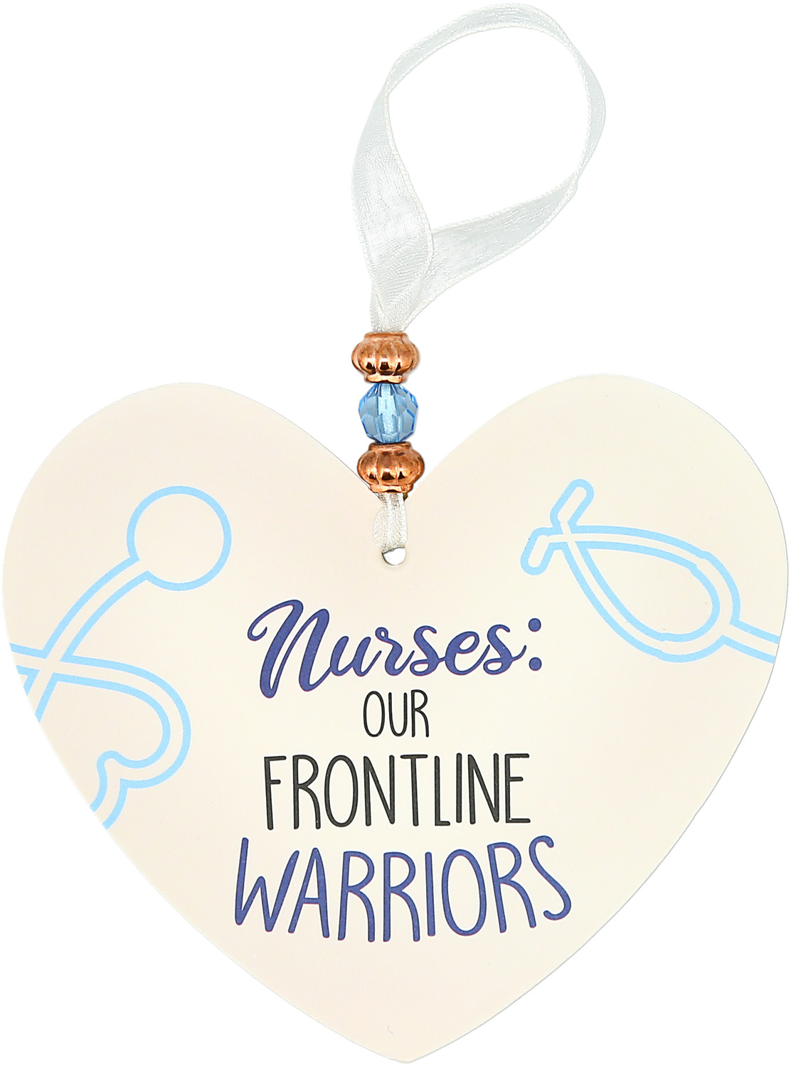 Nurses by Essentially Yours - Nurses - 3.5" Heart-Shaped Ornament